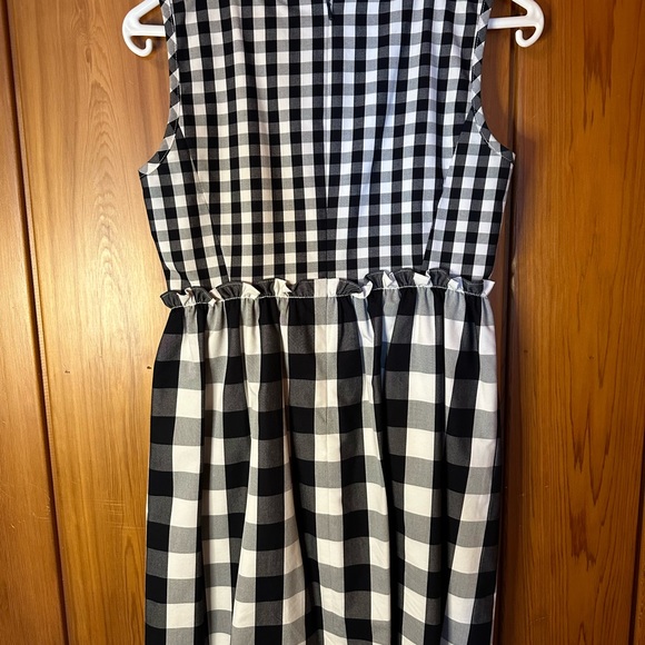 Brooks brothers red fleece gingham dress - Picture 3 of 4